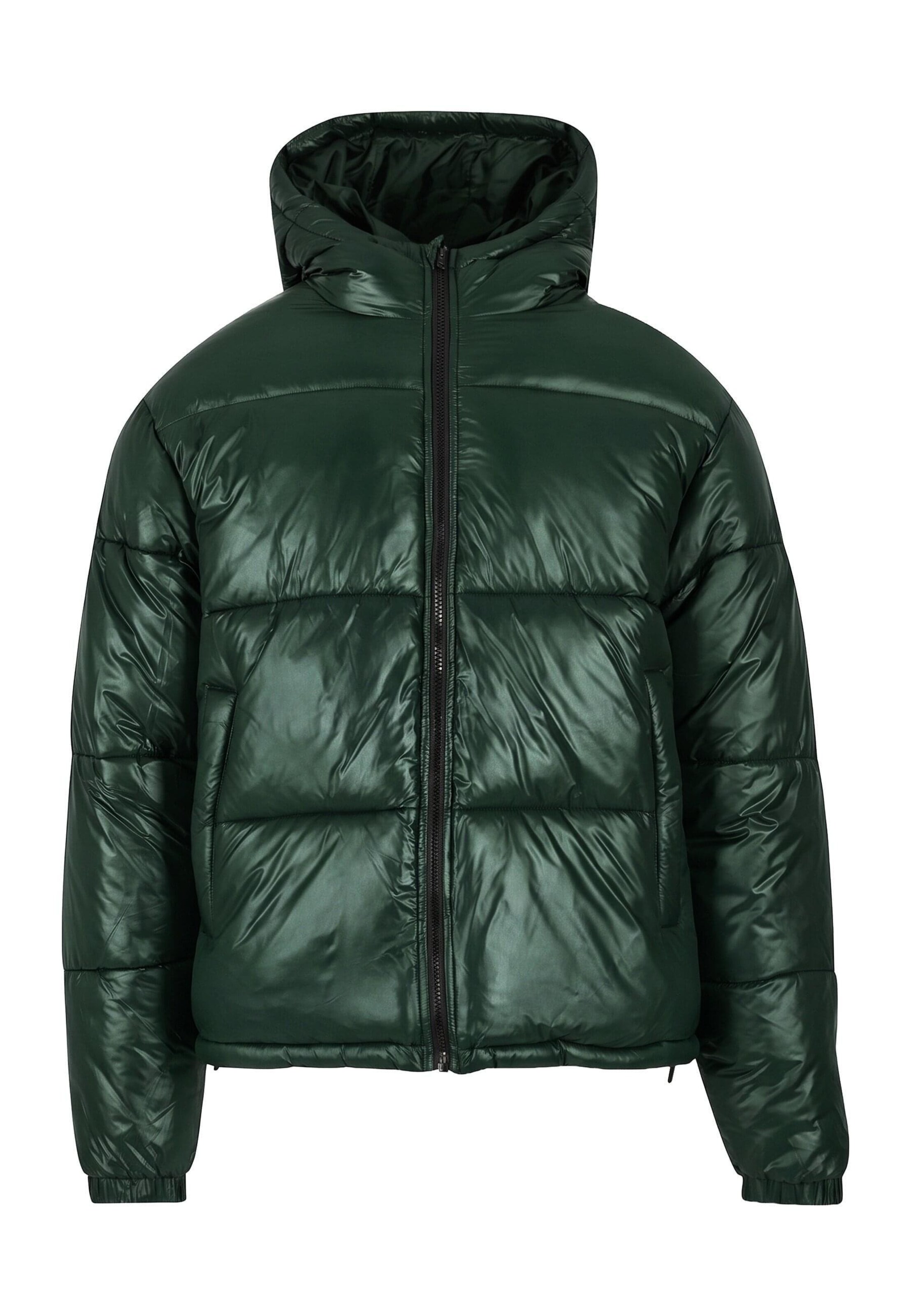 Urban Classics - Chaqueta de invierno en verde: frente