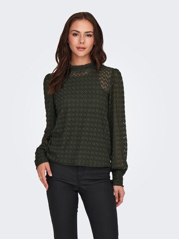 JDY Blouse 'JDYAVERY' in Groen: voorkant
