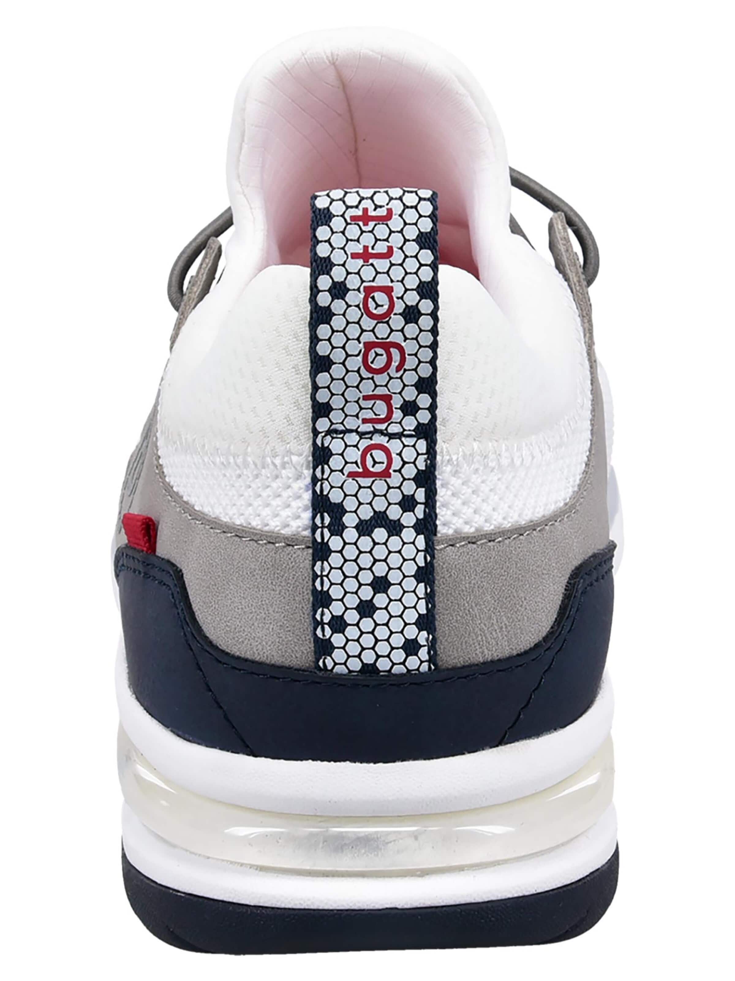bugatti Sneakers laag 'Basic' in Wit