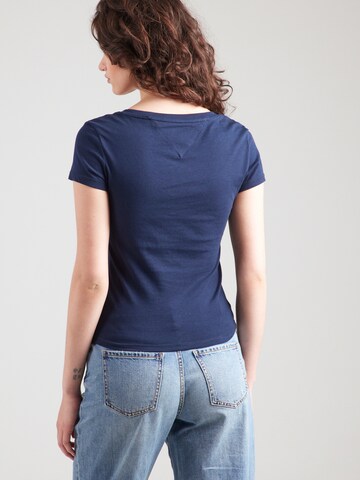 Tommy Jeans T-shirt i blå