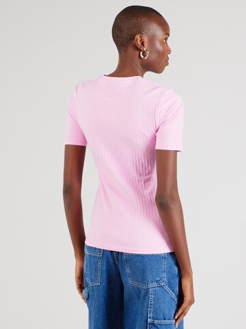 T-shirt 'SAFI' PIECES en rose