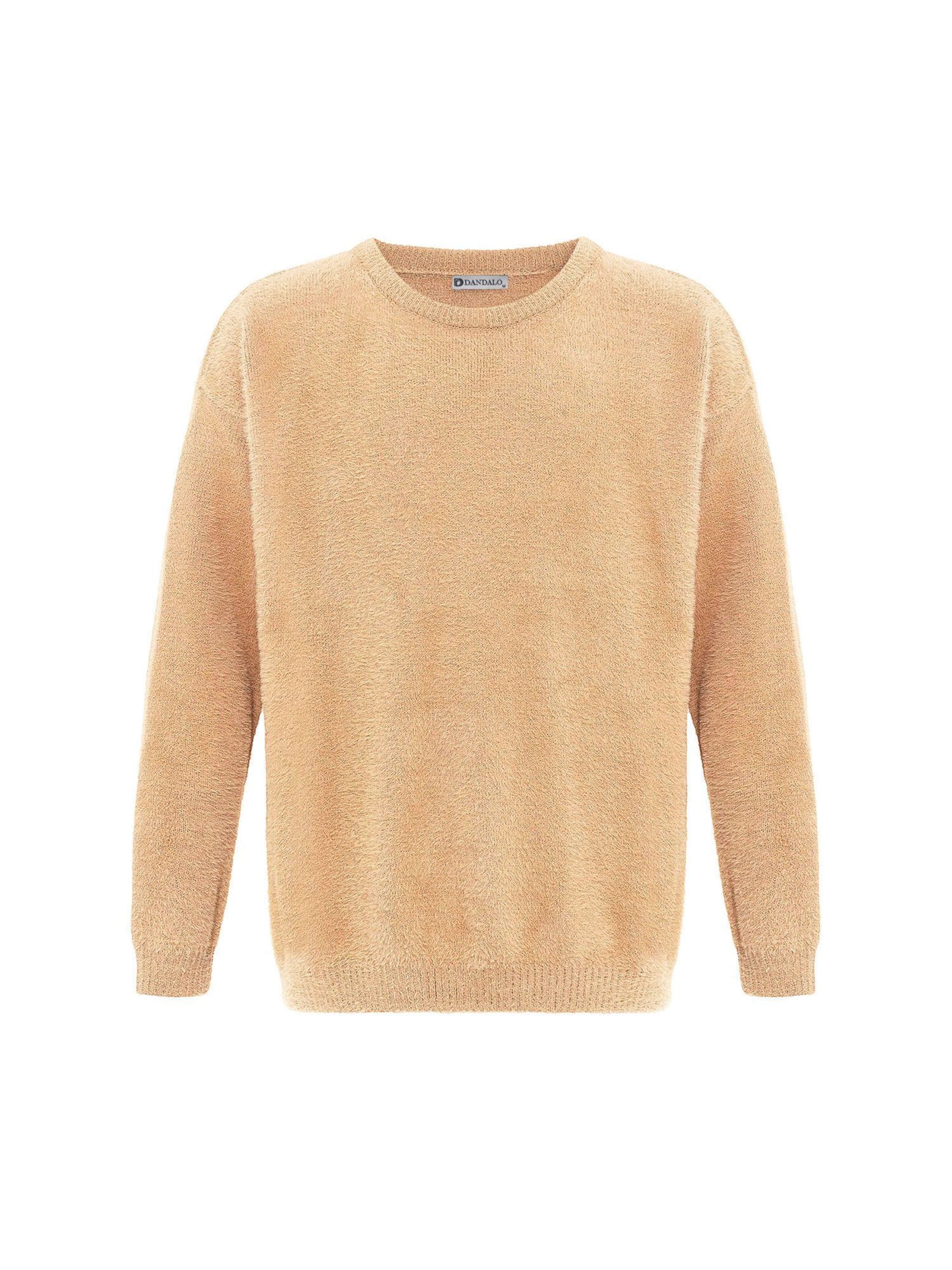 Dandalo Pullover in Beige: Vorderseite