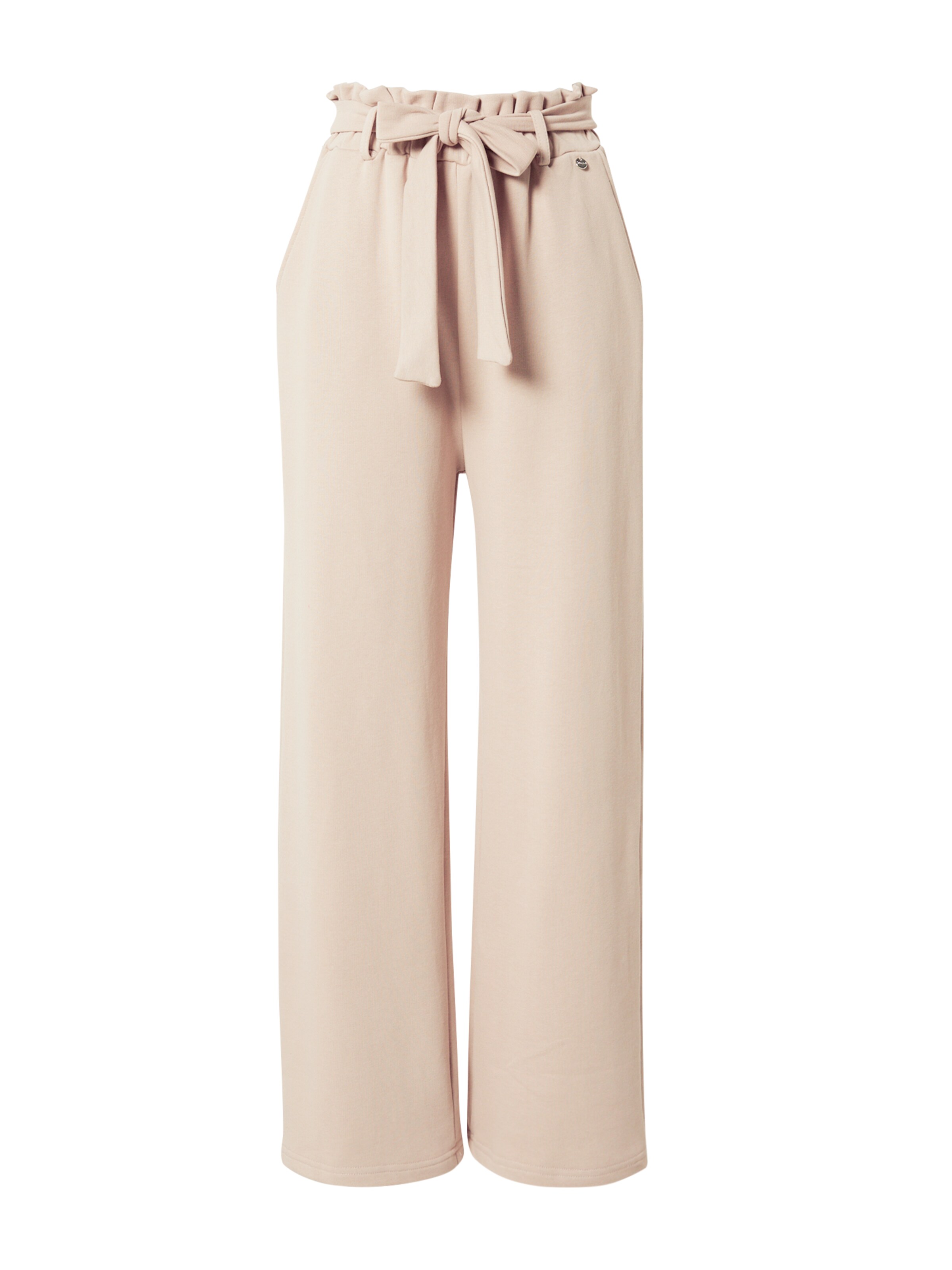 Liebesglück Loosefit Hose 'LAYA' in Beige: Vorderseite