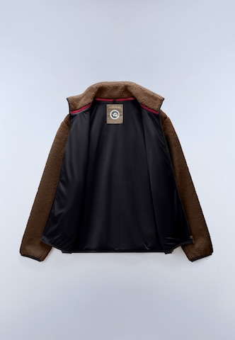 NAPAPIJRI Fleecejacke 'ARCHIVE' in Braun