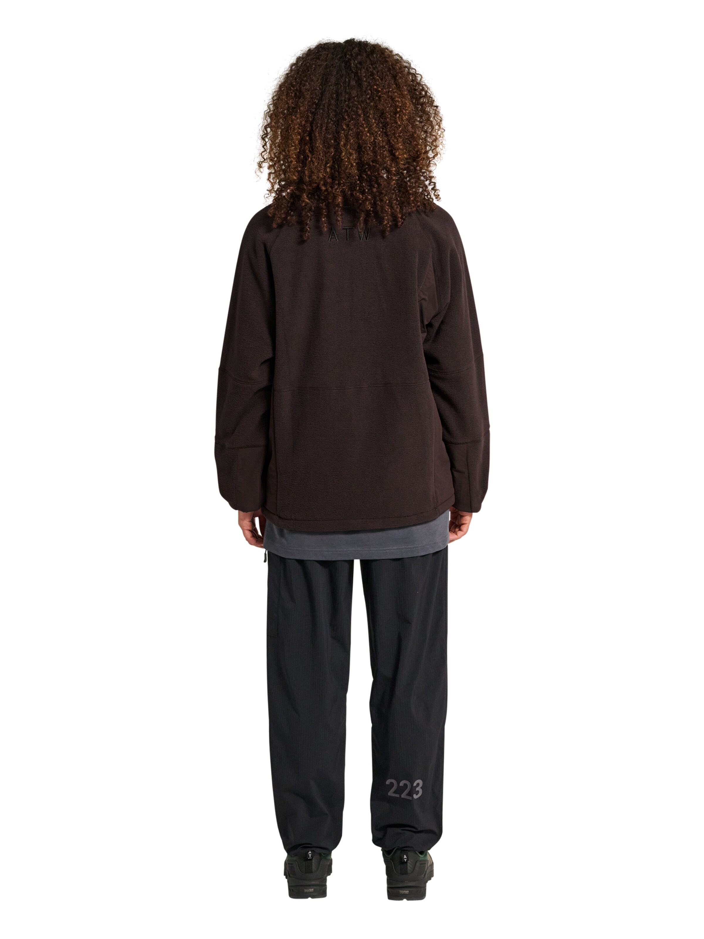 Veste en polaire HALO en marron