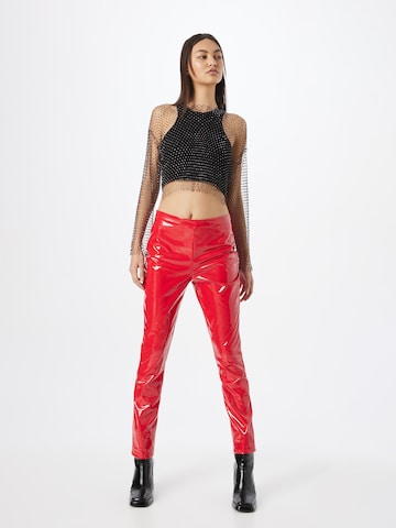 NLY by Nelly Slim fit Pants in Red