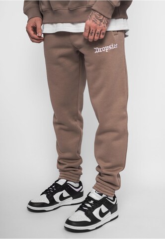 Effilé Pantalon 'Embo' Dropsize en beige