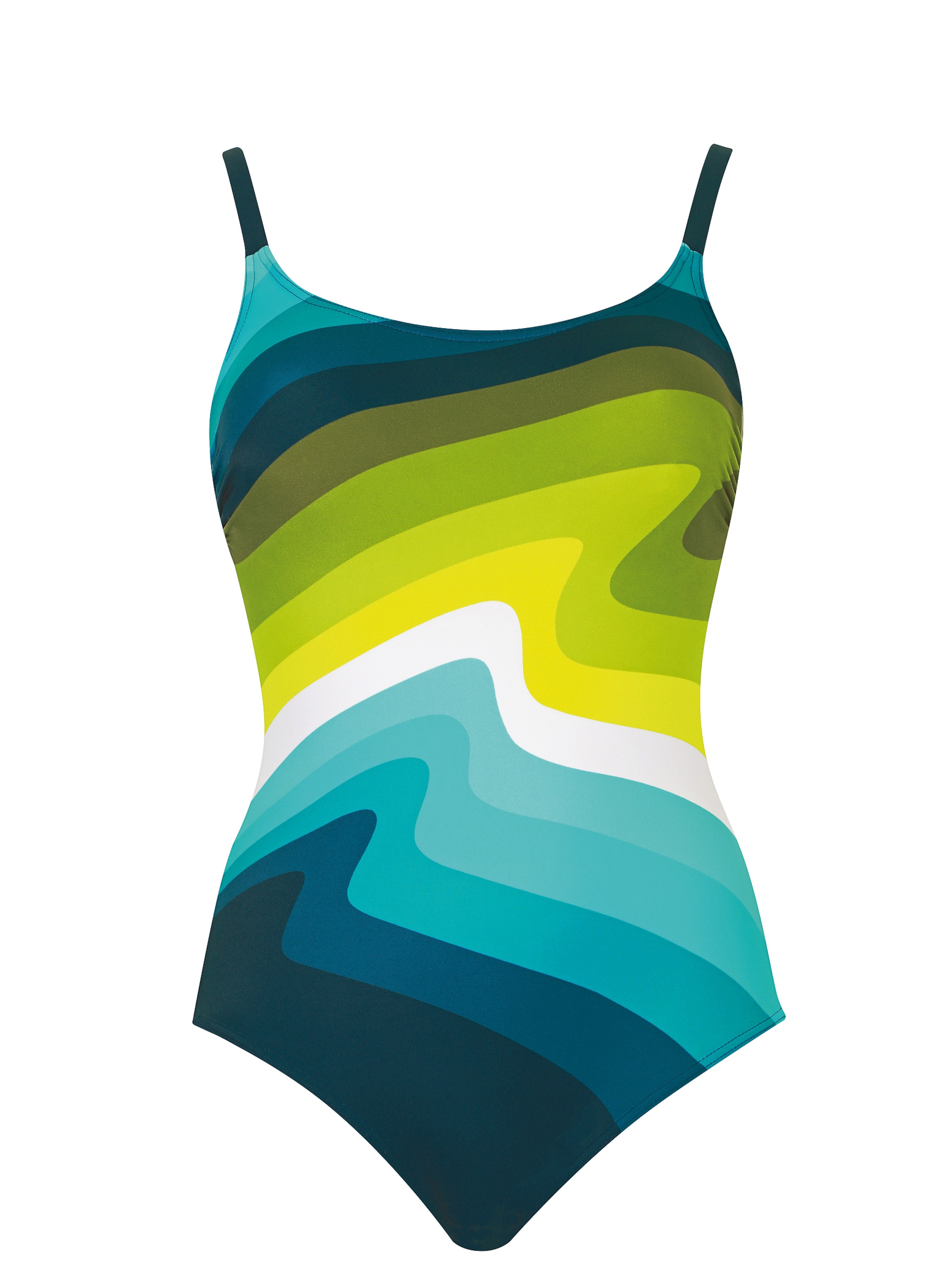 Costume intero di SUNFLAIR in verde: frontale