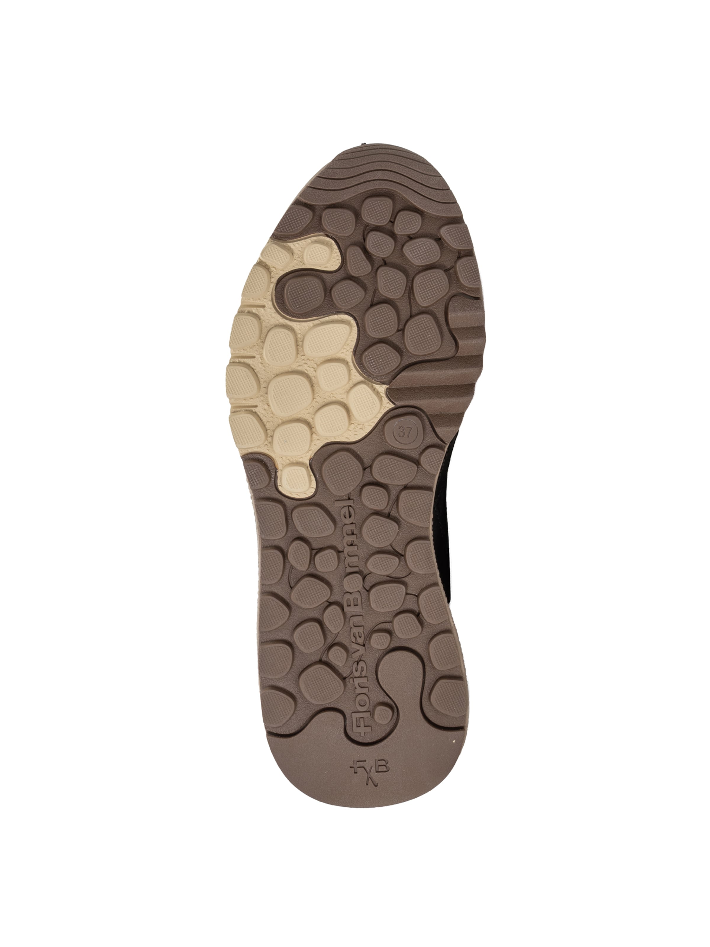 Baskets basses 'Treni 02' Floris van Bommel en noir