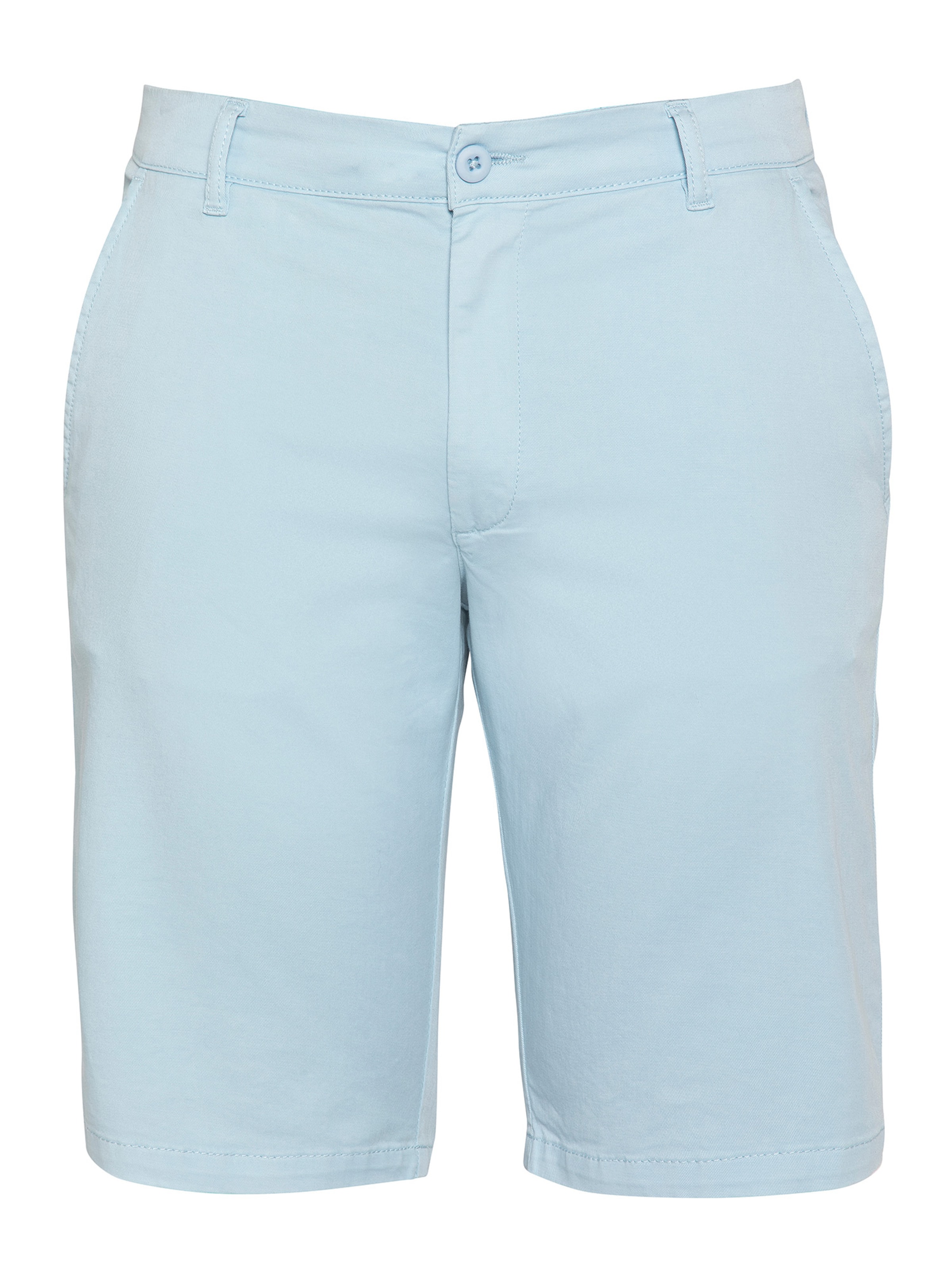 Coupe slim Pantalon Schott NYC en bleu : devant