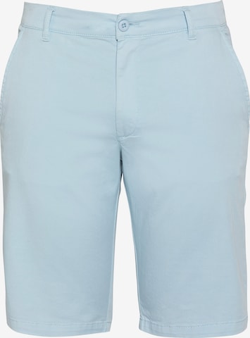 Schott NYC Slimfit Hose in Blau: Vorderseite