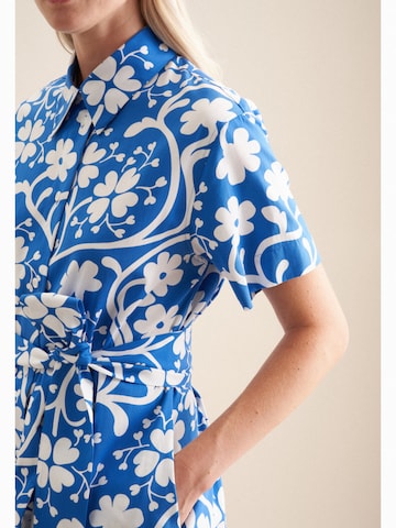 SEIDENSTICKER Shirt dress in Blue