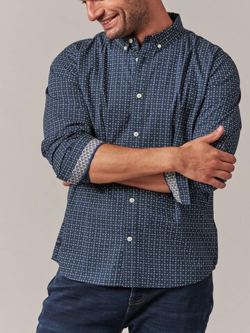 Coupe regular Chemise 'GODWIN' Deeluxe en bleu
