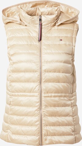 Gilet TOMMY HILFIGER en beige : devant