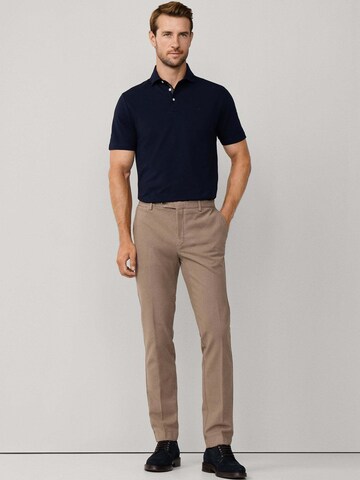 Coupe slim Pantalon chino ' Kensington ' Hackett London en marron