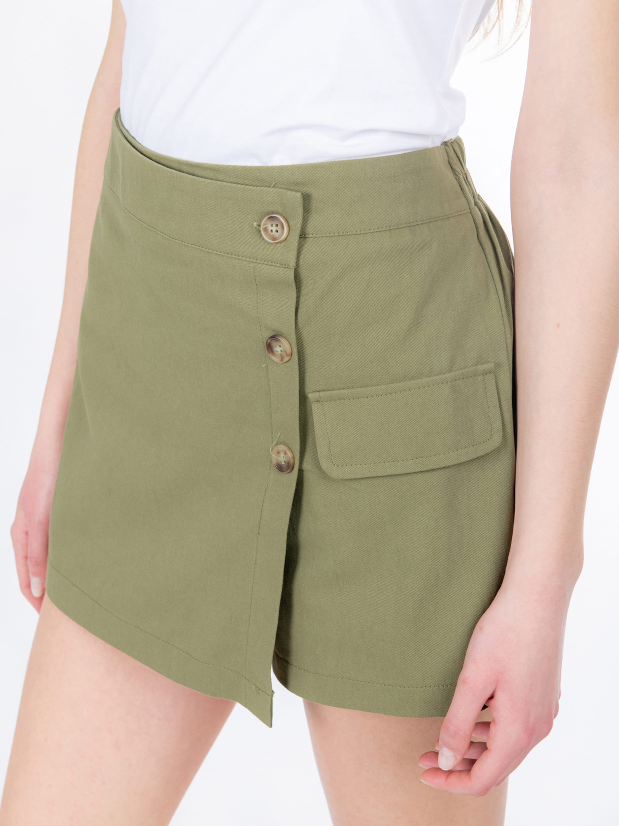 Influencer Loose fit Trousers in Green