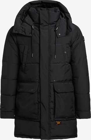 khujo Winter Jacket 'Vivas' in Black: front