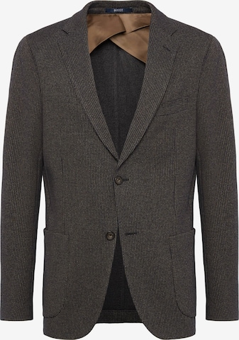 Boggi Milano Regular fit Suit Jacket in Brown: front