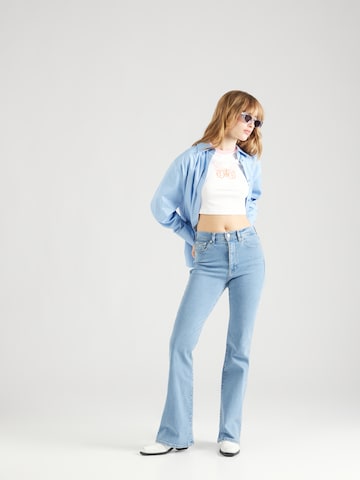 Tommy Jeans Flared Jean 'Sylvia' in Blau