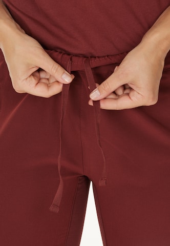 Whistler Slimfit Outdoorhose 'Davina' in Rot