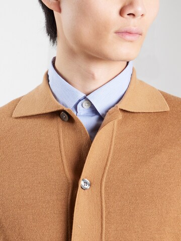 Vestes en maille 'SLHTRAY' SELECTED HOMME en marron