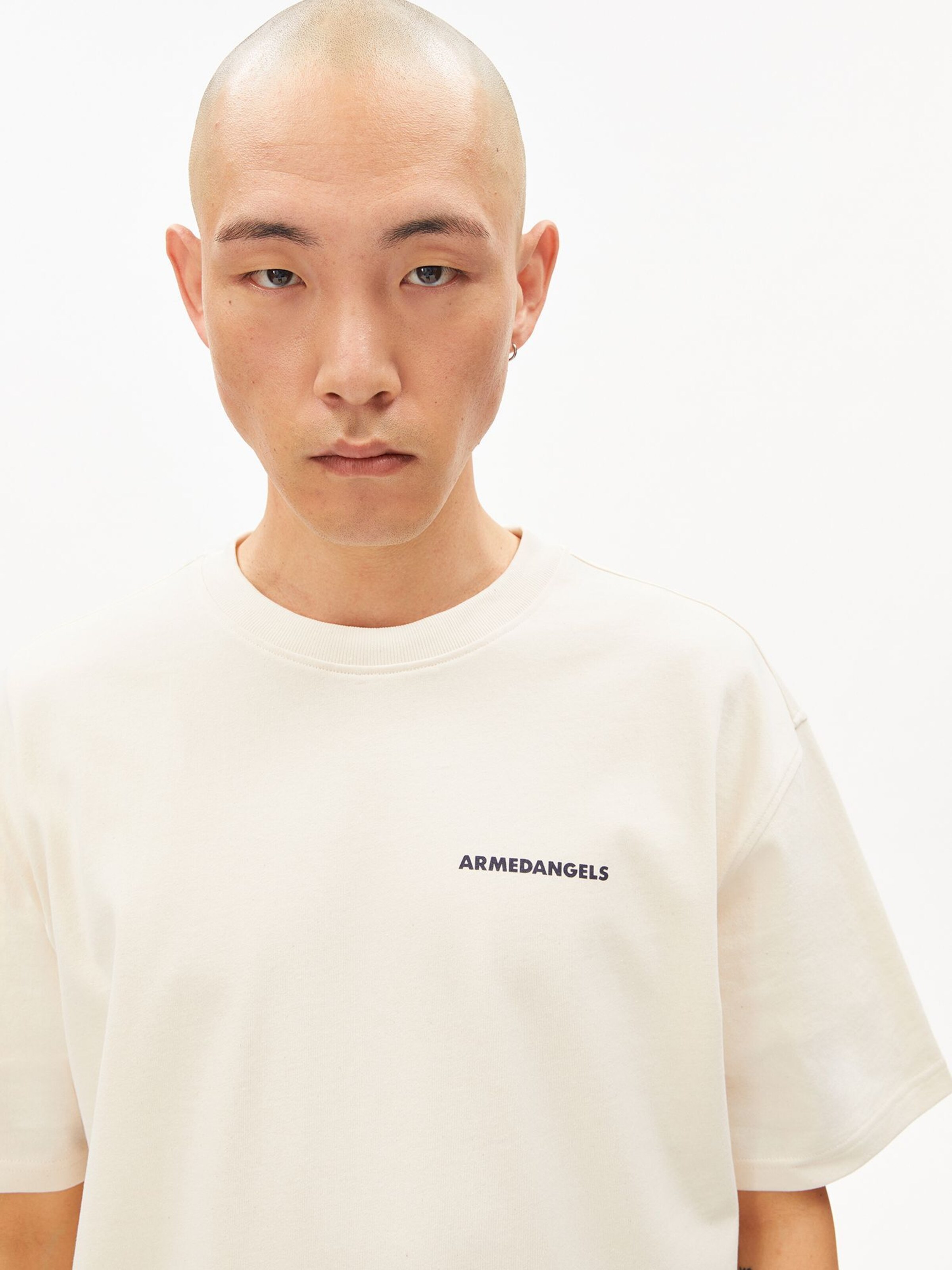 ARMEDANGELS Shirt in Beige: voorkant