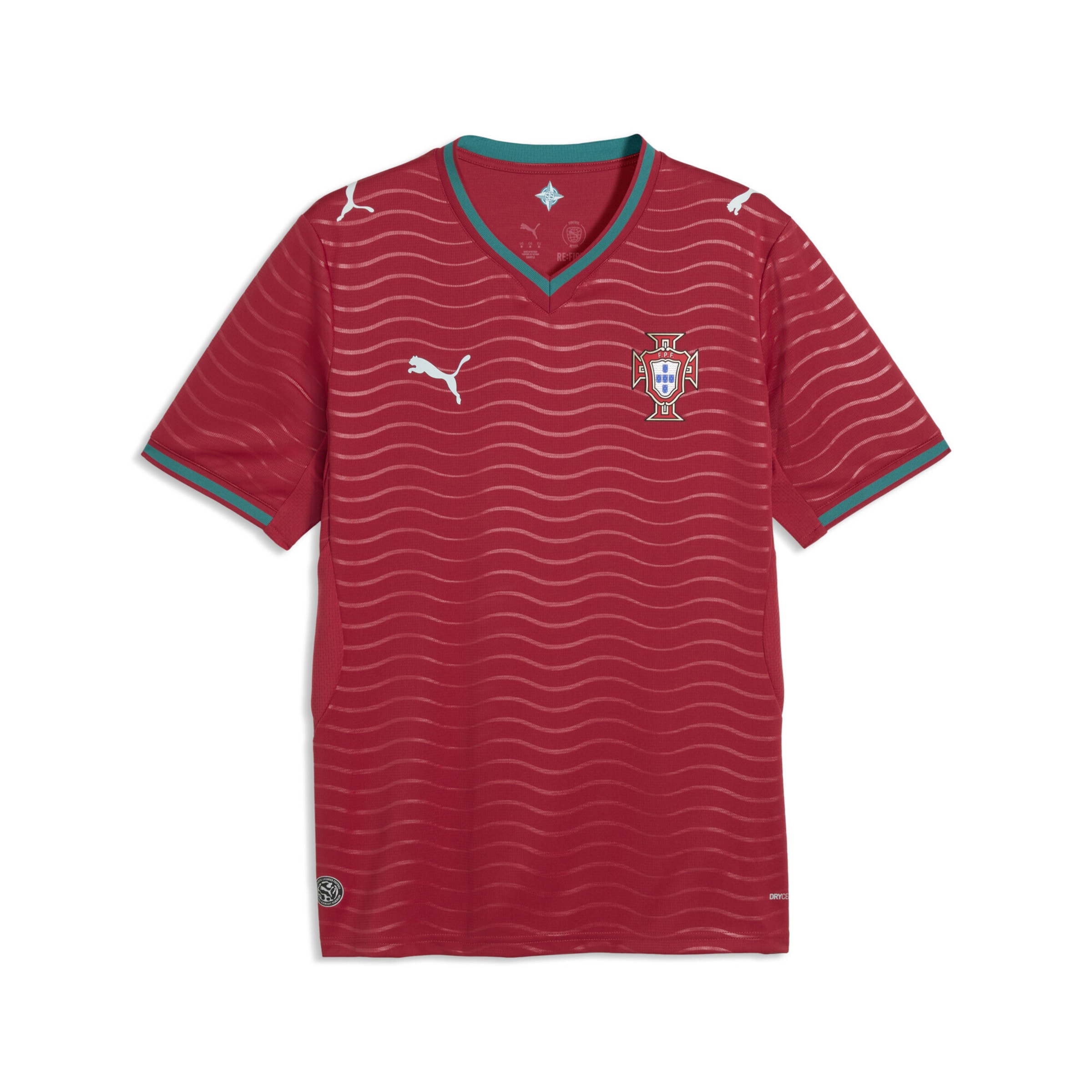 PUMA Heimtrikot 'Portugal 2026' in Rot: Vorderseite