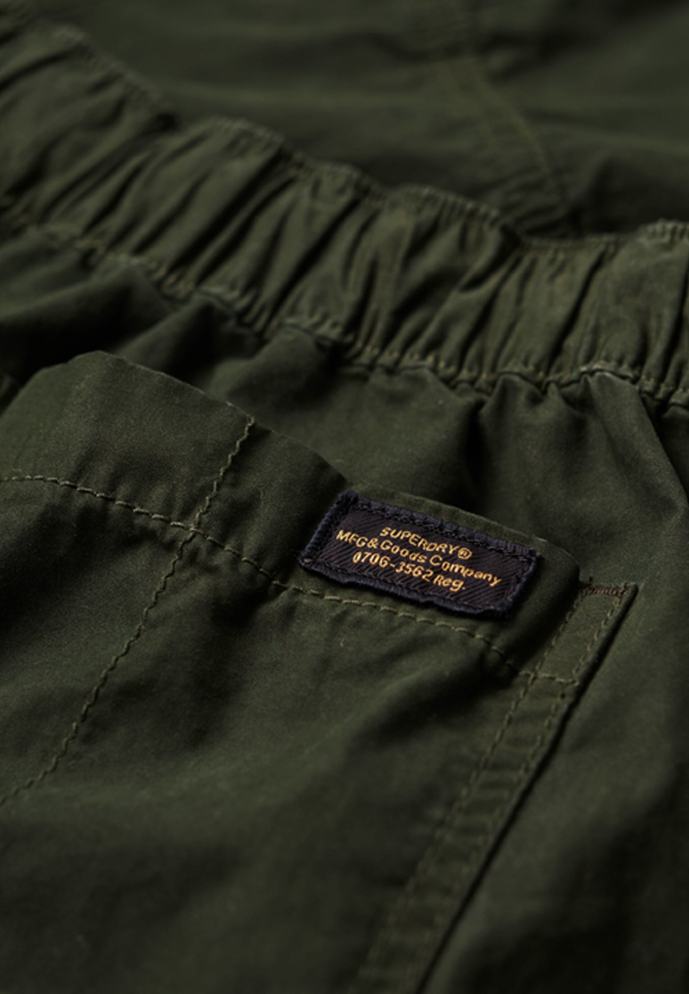 Superdry Wide leg Cargo Pants in Green