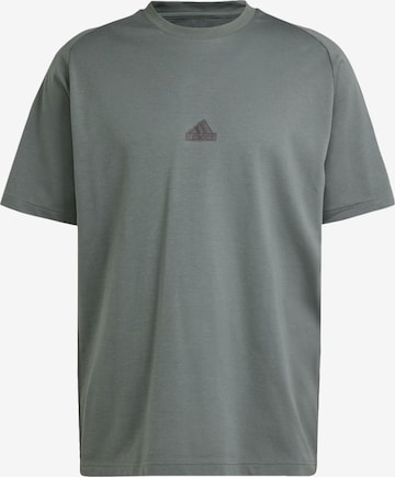 T-Shirt fonctionnel 'Z.N.E.' ADIDAS SPORTSWEAR en gris : devant