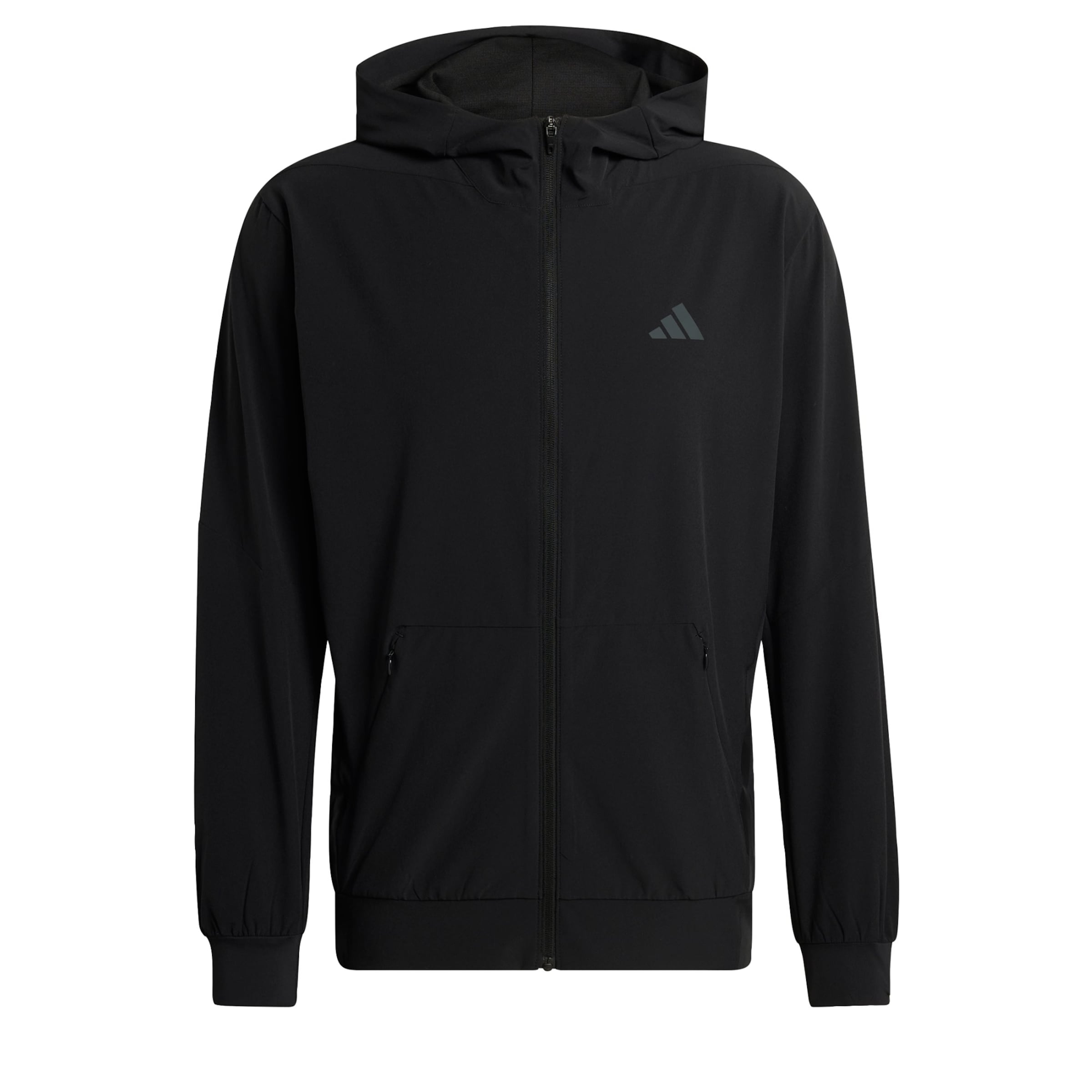 Vestes d’entraînement 'D4T Workout' ADIDAS PERFORMANCE en noir : devant