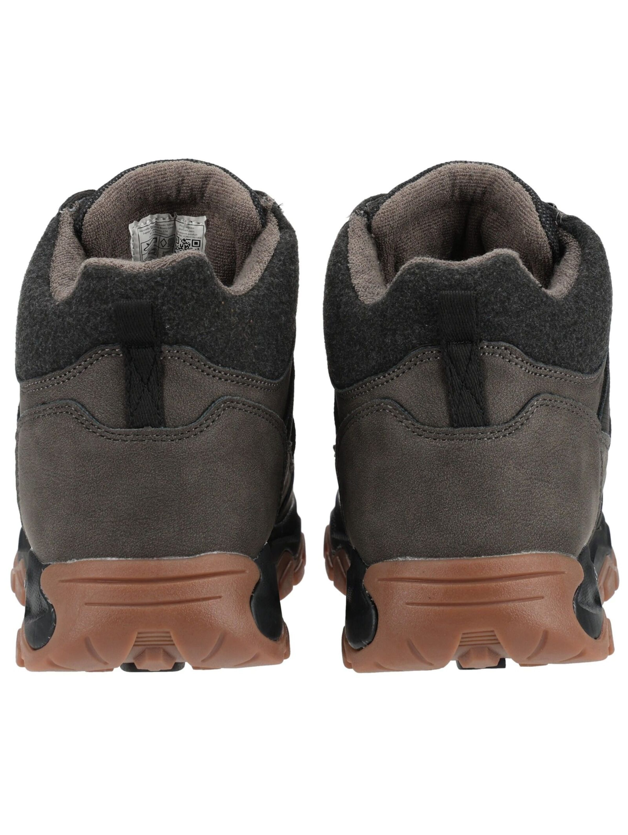 TOM TAILOR Schnürboots in Braun