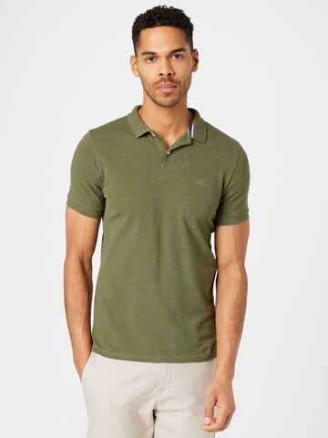 Superdry Shirt in Groen: voorkant