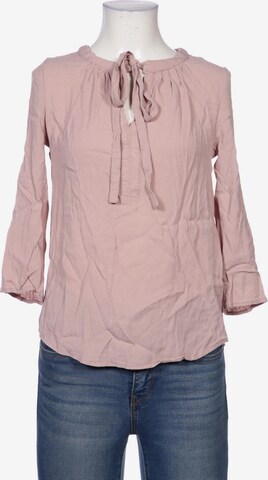 Cream Blouse & Tunic in XS in Pink: front
