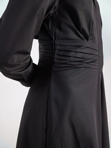 BOSS Платье-рубашка 'Drepil' в Черный