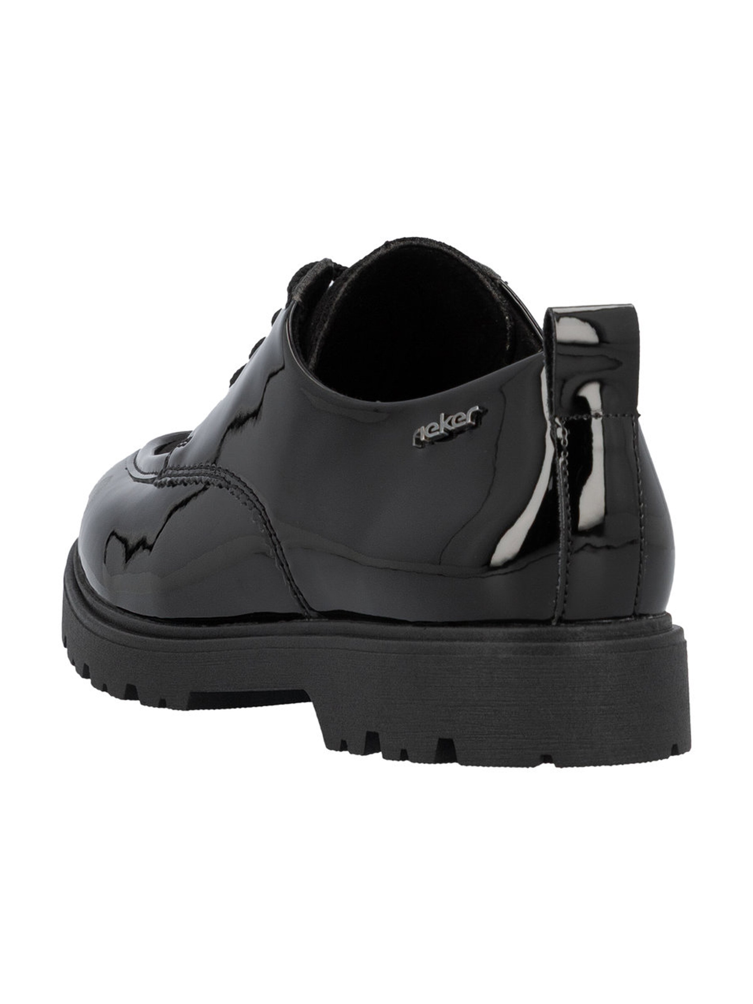 Rieker Schnürschuh in Schwarz