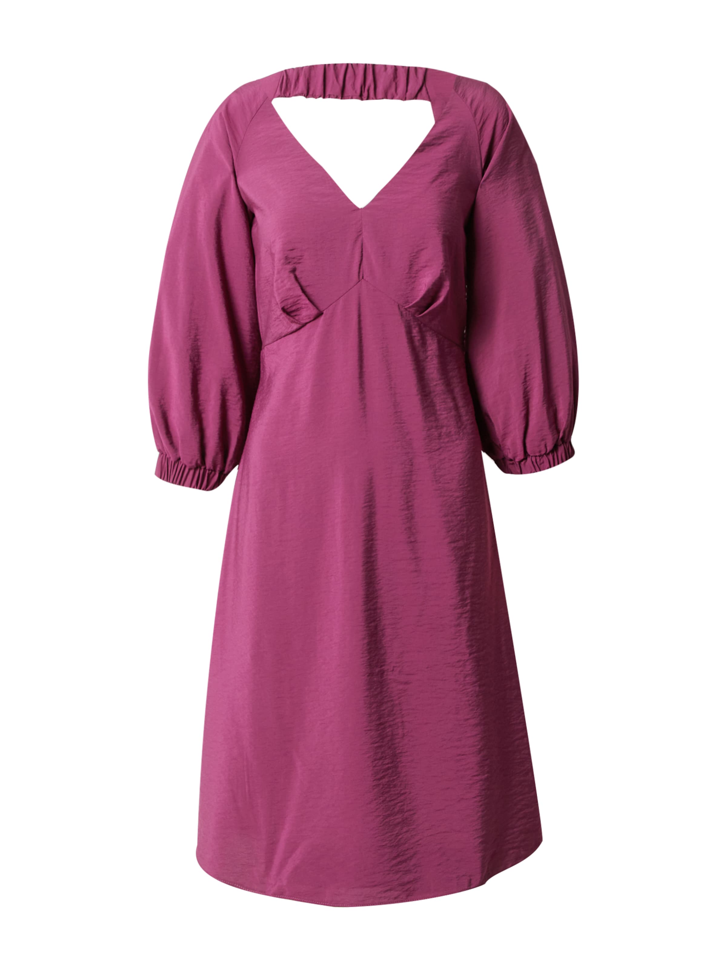 Closet London Dress in Purple: front