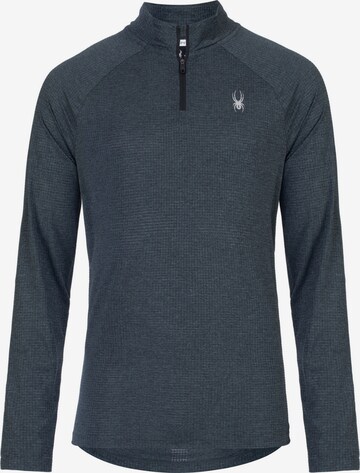 Spyder Sports sweatshirt in Black: front