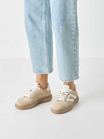 Baskets basses Tamaris en beige