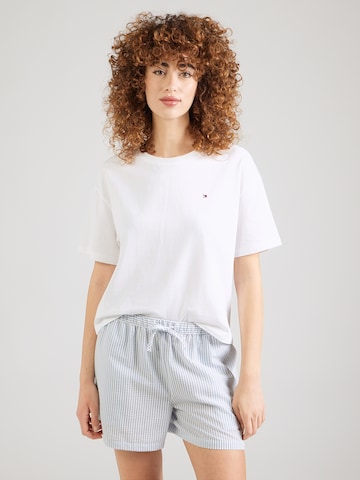 Tommy Hilfiger Underwear Шорти в бяло: отпред