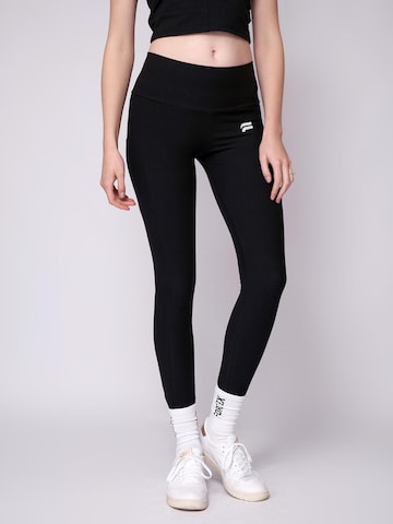Skinny Leggings 'Essential Leggings' Fortex Fitness en noir : devant