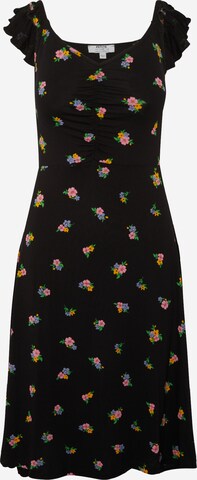 Dorothy Perkins Petite Jurk in Zwart: voorkant