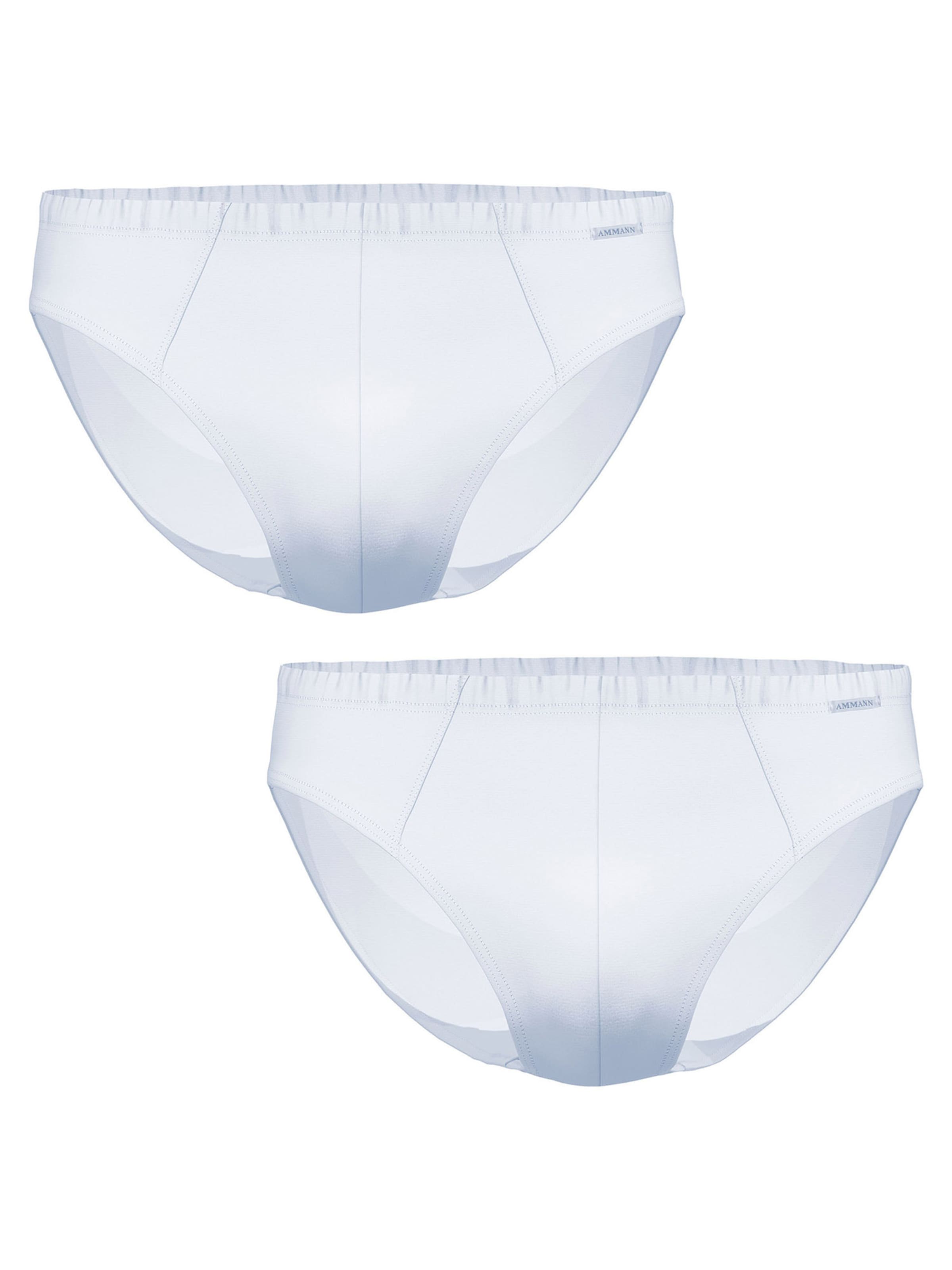 Ammann Slip ' Micro Modal ' in White: front