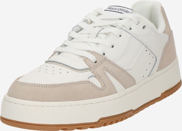 Marc O'Polo Platform trainers in White: front