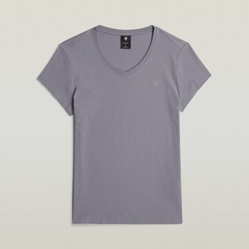 G-STAR Shirt - 'Eyben Slim V' in Grau