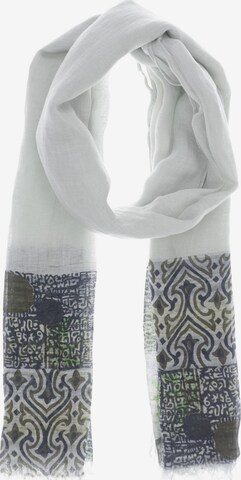 OSKA Scarf & Wrap in One size in White: front