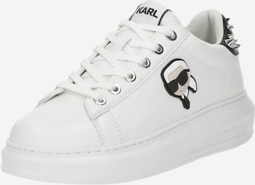 Karl Lagerfeld Nízke tenisky - biela: predná strana