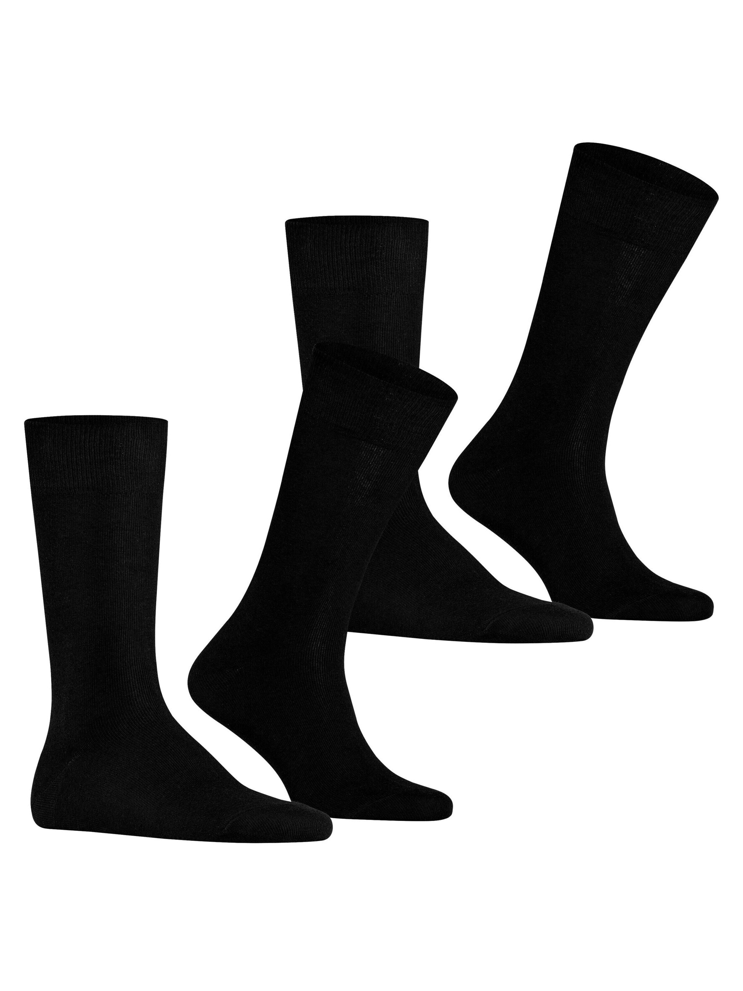 FALKE Socken 'Swing 2-Pack'‌‌‌‌‌‌‌‌‌ in Schwarz