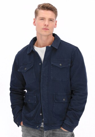Veste mi-saison DreiMaster Vintage en bleu : devant