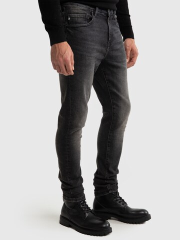 Coupe slim Jean 'DERIC' BIG STAR en noir