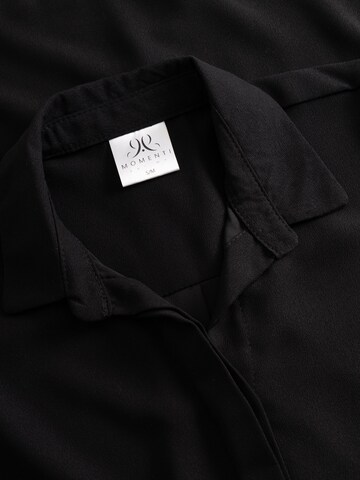 Momenti Per Me Pajama Shirt 'Bella' in Black